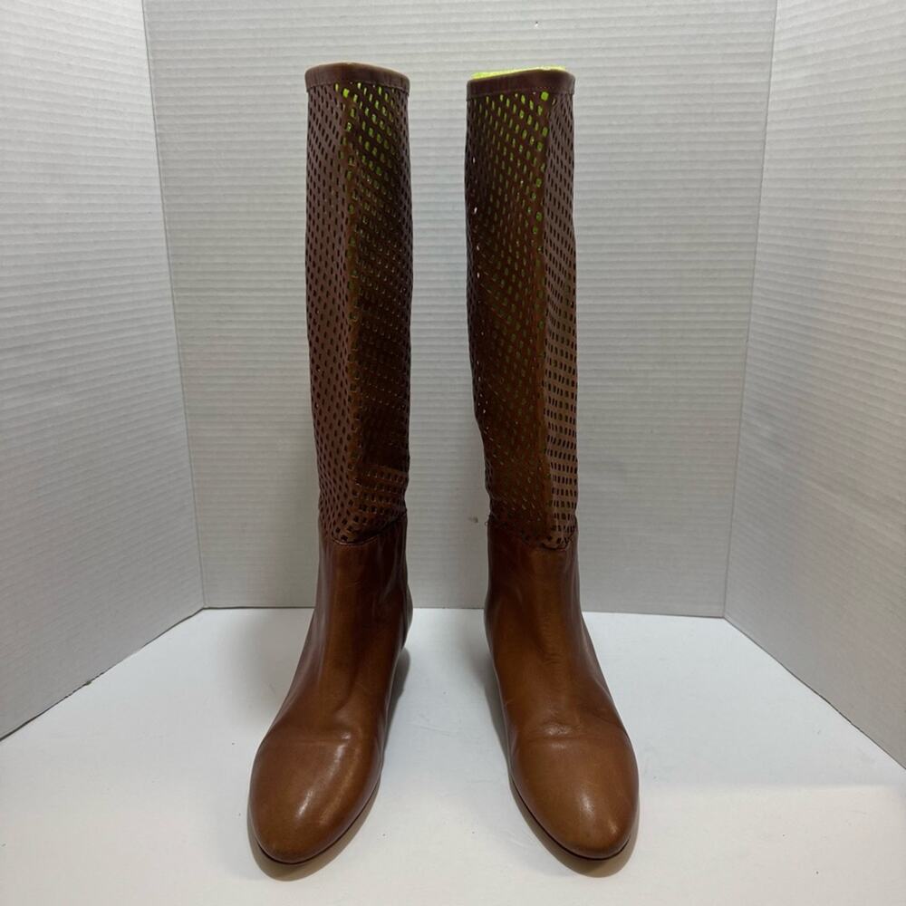 Loeffler Randall leather boots sz 7.5